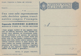FRANCHIGIA NUOVA 1942 CAPORALE MARRONE  (XT4151 - Franchigia