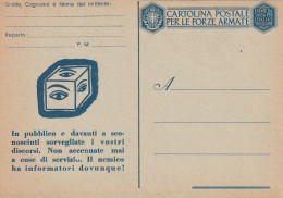 FRANCHIGIA NUOVA 1943 IN PUBBLICO E DAVANTI (XT4155 - Portofreiheit