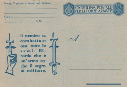 FRANCHIGIA NUOVA 1943 IL NEMICO VA COMBATTUTO (XT4147 - Portofreiheit