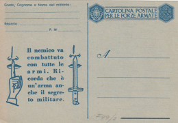 FRANCHIGIA NUOVA 1943 IL NEMICO VA COMBATTUTO (XT4153 - Franquicia