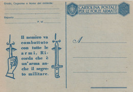 FRANCHIGIA NUOVA 1943 IL NEMICO VA COMBATTUTO (XT4146 - Portofreiheit