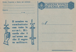 FRANCHIGIA NUOVA 1943 IL NEMICO VA COMBATTUTO (XT4145 - Portofreiheit