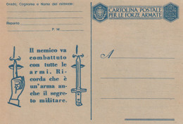 FRANCHIGIA NUOVA 1943 IL NEMICO VA COMBATTUTO (XT4142 - Franquicia