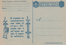 FRANCHIGIA NUOVA 1943 IL NEMICO VA COMBATTUTO (XT4143 - Portofreiheit