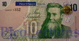 NORTHERN IRELAND 10 POUNDS 2011 PICK 210b AU/UNC - Ierland