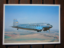 Avion / Airplane / SAA - SOUTH AFRICAN AIRWAYS / Douglas DC-3  / Registered As ZS-EXF - 1946-....: Ere Moderne