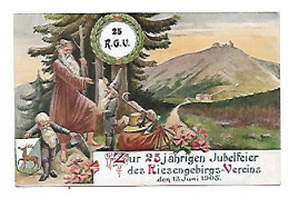 Riesengebirges Vereiins Zur 25 Jahrigen Jubelfeier Den 13 Juni 1905 - Pologne