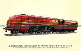 R070528 London. Midland And Scottish Rly. Class 7P No 6221 Queen Elizabeth - Sonstige & Ohne Zuordnung