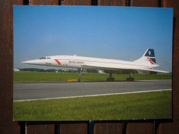 Avion / Airplane / BRITISH AIRWAYS  / Concorde / Registered As G-BOAE - 1946-....: Ere Moderne