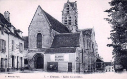 91 - Essonne -   ETAMPES  -  L église Saint Gilles - Etampes