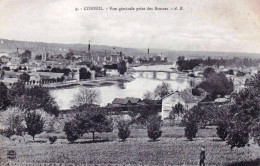 91 - Essonne -  CORBEIL -  Vue Generale Prise Des Brosses - Corbeil Essonnes