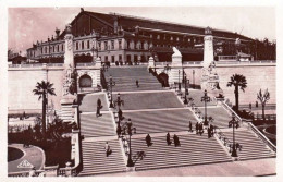 13 - MARSEILLE -  L Escalier Monumental De La Gare - Station Area, Belle De Mai, Plombières