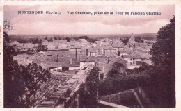 17 - Charente Maritime - MONTENDRE - Vue Generale Prise De La Tour De L Ancien Chateau - Montendre