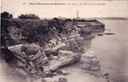 17 - Charente Maritime -  SAINT GEORGES De DIDONNE -  Le Phare Et Les Rochers - Saint-Georges-de-Didonne