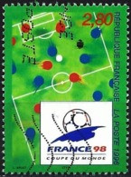 France 1995 - Mi 3126 - YT 2985 ( World Football Cup - France 98 ) - 1998 – France