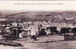 12 - Aveyron -  ESPALION -  Vue Generale - L Hopital - Le College - Espalion