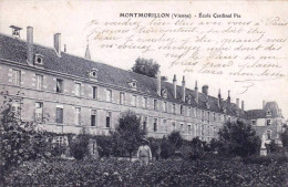 86 - Vienne -  MONTMORILLON -  L école Cardinal Pie - Montmorillon