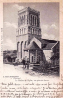 86 - Vienne -  L ISLE JOURDAIN  - Le Clocher De L église - Vue Prise Au Chevet - L'Isle Jourdain