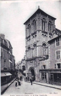 86 - Vienne - POITIERS -  église Sainte Porchaire Et La Rue Gambetta - Poitiers