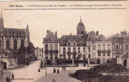 35 - Ille Et Vilaine -  RENNES - La Prefecture Et La Rue De Fougeres - Rennes