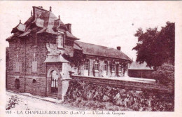 35 - Ille Et Vilaine -  LA CHAPELLE BOUEXIC - L école De Garcons - Other & Unclassified