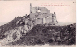 07 -  Ardeche - SAINT PERAY - Perspective De L Ancien Chateau Feodal De Crussol - Saint Péray