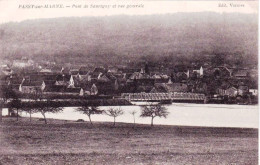 02 - Aisne - PASSY Sur MARNE - Pont De Sauvigny Et Vue Generale - Autres & Non Classés