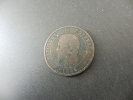 France 10 Centimes 1855 A - 10 Centimes