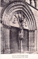 02 - Aisne - église De CHAUDARDES - Portail De La Facade - Autres & Non Classés
