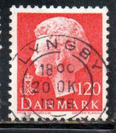 DANEMARK DANMARK DENMARK DANIMARCA 1974 1981 1977 QUEEN MARGRETHE 120o USED USATO OBLITERE' - Used Stamps