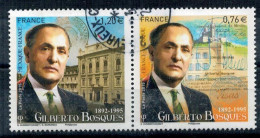 2015 N 4970 4971 EN PAIRE GILBERTO BOSQUES OBLITERE  CACHET ROND #234# - Used Stamps
