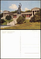 Ansichtskarte Ludwigsvorstadt-München Bavaria Mit Ruhmeshalle 1962 - Muenchen