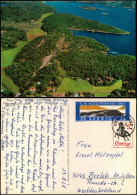 Postcard Karlshamn Luftbild Camping 1976 - Sweden