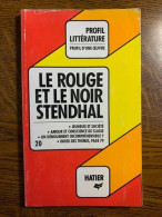 Le Rouge Et Le Noir Stendhal Hatier - Other & Unclassified