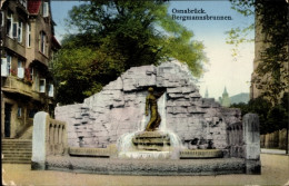 CPA Osnabrück In Niedersachsen, Bergmannsbrunnen - Sonstige & Ohne Zuordnung