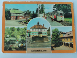 Waltershausen, Kr. Gotha, Strassenbahn, Gaststätte U. A., 1988 - Waltershausen
