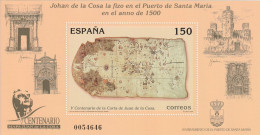 ESPAGNE - BLOC N°84 ** (2000) Carte De Juan De La Cosa - Blokken & Velletjes