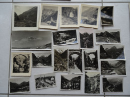 21 PHOTOGRAPHIES ORIGINALES Années 1950 CAUTERETS PYRÉNÉES formats Divers - Europa
