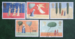 Natale Weihnachten Xmas Noel Kerst (Mi 1662-1666) 1996 Used Gebruikt Oblitere ENGLAND GRANDE-BRETAGNE GB GREAT BRITAIN - Used Stamps