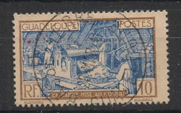 GUADELOUPE - 1928-38 - N°YT. 103 - Canne à Sucre 10c - Oblitéré / Used - Used Stamps