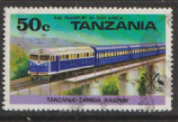 Tanzania   1976   SG 187  Railways  Fine Used - Tanzania (1964-...)