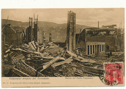 VALPARAISO  Despues Del Terremoto - Ruinas Del Teatro - Chili