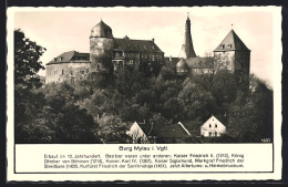 AK Mylau I. Vgtl., Ansicht Der Burg  - Mylau