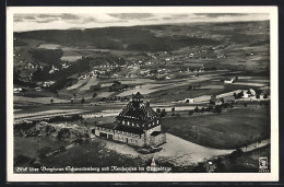 AK Neuhausen Im Erzgebirge, Fliegeraufnahme, Blick über Berghaus Schwartenberg  - Neuhausen (Erzgeb.)