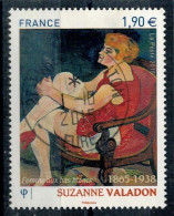 2015 N 4977 SUZANNE VALENDON "FEMME AUX BAS BLANCS OBLITERE  CACHET ROND 1-10-2015 #234# - Used Stamps