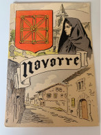 A29-illustrateur Maurice Toussaint La Navarre Très Belle Cpa Rare Avec Drapeau - Maurice