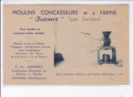 PUBLICITE : Moulins Concasseurs "Farmer" à Aurignac (Haute Garonne) - Très Bon état - Advertising