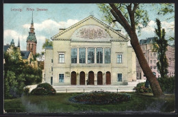 AK Leipzig, Am Alten Theater  - Theater