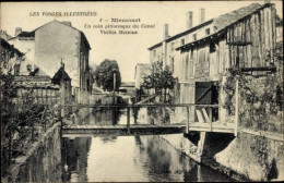 CPA Mirecourt Lorraine Vogesen, Kanal, Alte Häuser - Other & Unclassified