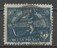Pologne - Poland - Polen 1921-22 Y&T N°224a - Michel N°158 (o) - 10m Semeur - K11,5 - Used Stamps